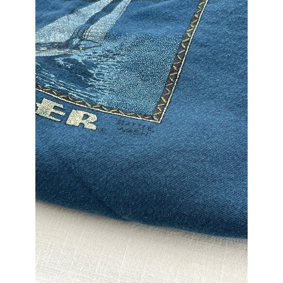 EDDIE BAUER GALT SAND Sweatshirt Mens Sz M Vintage Pullover Seattle Washington - Picture 7 of 10